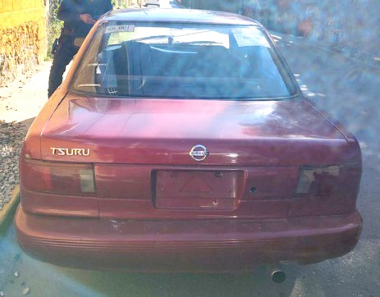 Aseguró Policía Morelos 2 autos con reporte de robo