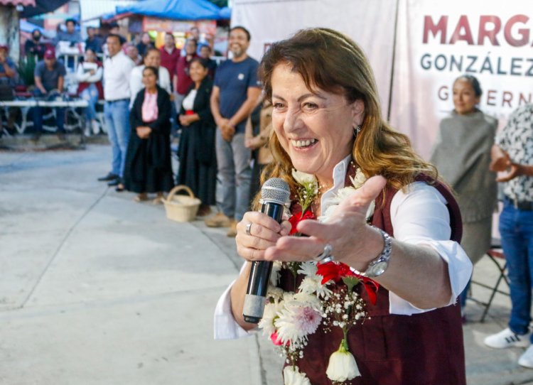 Escucha la precandidata única de Morena las necesidades de los pueblos de Morelos