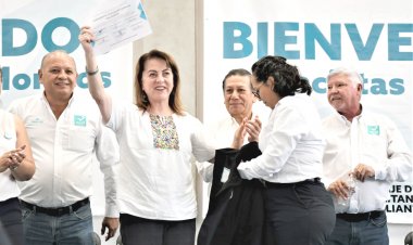 También tiene ya Margarita González,  por N. Alianza, constancia de aspirante