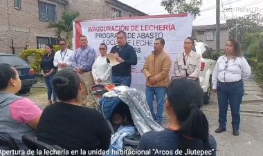 Rafael Reyes pone en operación lechería
