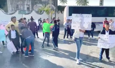 Los pobladores de Temixco  volvieron a salir a protestar