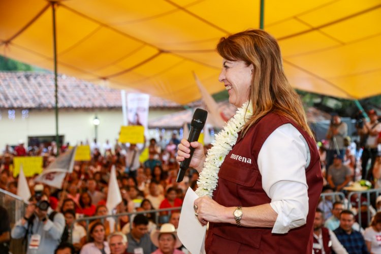 ¨Vamos a defender los ideales del pueblo y de Morena para que a Morelos le vaya bien¨: Margarita González Saravia