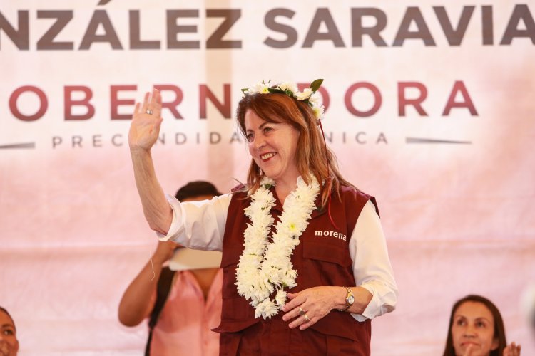 ¨Vamos a defender los ideales del pueblo y de Morena para que a Morelos le vaya bien¨: Margarita González Saravia