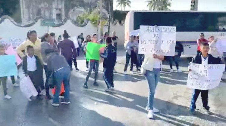 Los pobladores de Temixco  volvieron a salir a protestar
