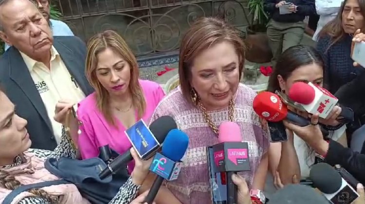 Xochitl Gálvez critica estrategia de seguridad en Morelos