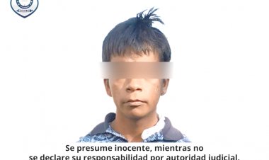 Detienen a Omar "N", por presunta venta de narcomenudeo en Temixco