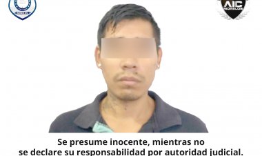 “Atoraron” al “Jordan”, de 30 años en Zacatepec por violencia familiar