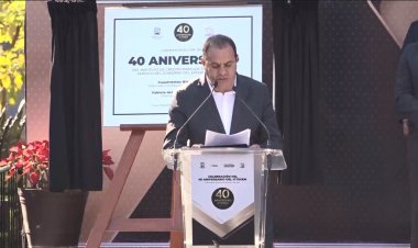 Celebra Cuauhtémoc Blanco el 40 aniversario del Instituto de Crédito