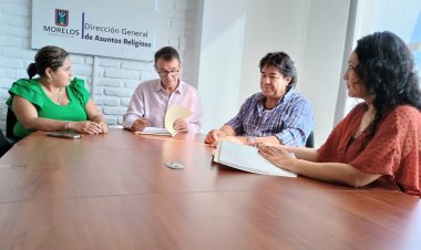 Abona Asuntos Religiosos a la  construcción de un mejor Morelos