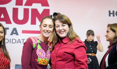 Acompaña Margarita González  en toma de protesta a Sheinbaum