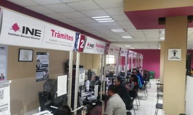 Un éxito, el proceso de  credencialización del INE