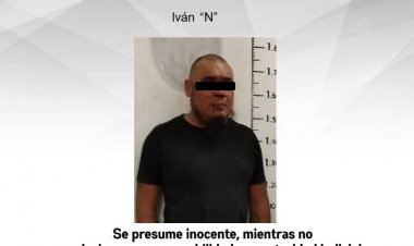 Iván, capturado, acusado de violentar a su pareja