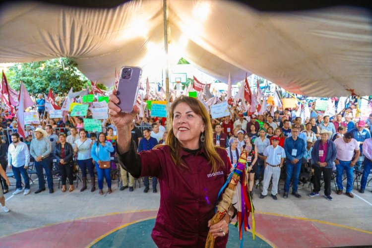 A lograr un cambio en Morelos, se compromete Margarita González
