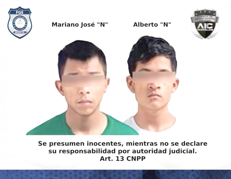 Mariano José “N” y Alberto “N”, fueron vinculados por homicidio