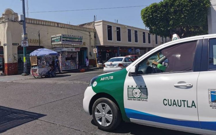 Taxistas de Cuautla, víctimas de la delincuencia organizada