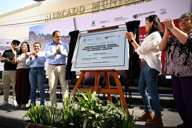 Continúa gobierno de Cuauhtémoc Blanco con el fortalecimiento de mercados para impulsar la economía