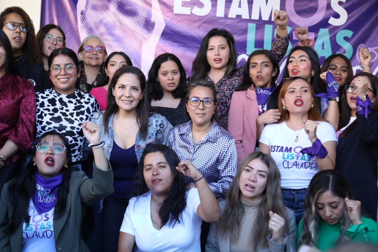 Con Margarita y Sheinbaum,  listas las mujeres en Morelos