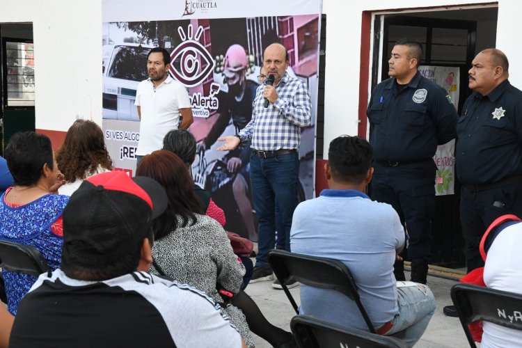 Rodrigo Arredondo presentó la campaña Cuautla Alerta