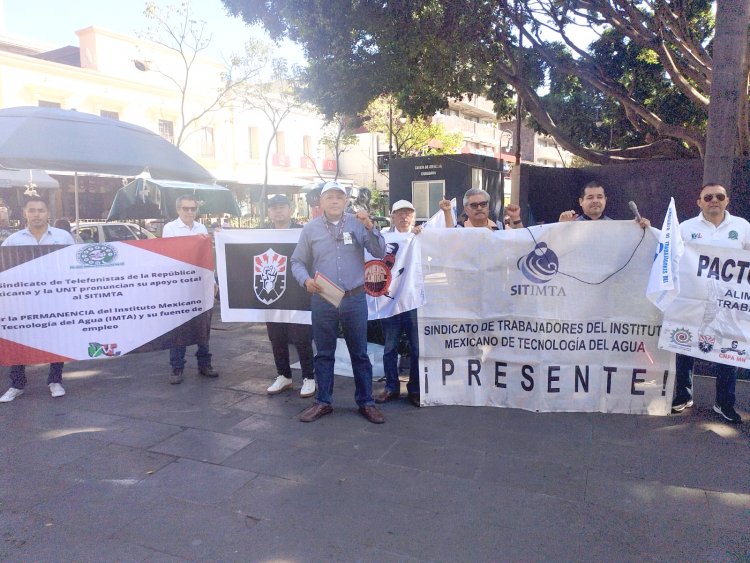 Trabajadores del IMTA anuncian acciones contra el plan de cierre de López Obrador