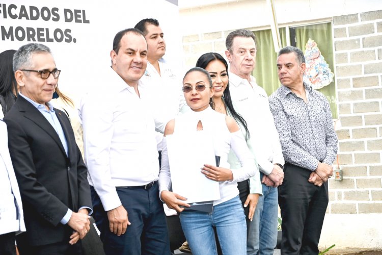 Garantiza el gobierno de Cuauhtémoc Blanco certeza jurídica a damnificados
