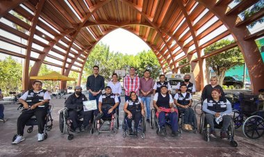 En Jojutla, el programa ¨Enchulame la silla¨ ha reparado 280 sillas de ruedas