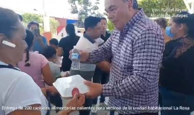 Rafael Reyes encabezó jornada del «Comedor Comunitario Rodante»