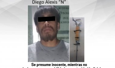 Atrapan a sujeto presunto golpeador de su hermana