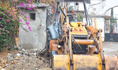Tensión entre policías y habitantes de Tetelcingo en fraccionamiento