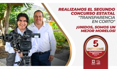 El gobierno de Cuauhtémoc Blanco mantiene la transparencia y combate la corrupción