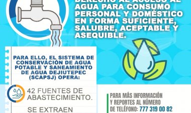 A hacer uso racional del agua llama Rafael Reyes