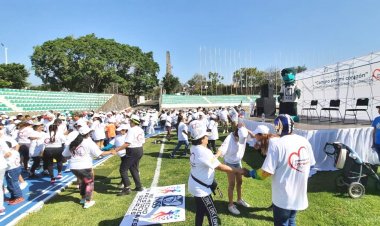 Con actividades de prevención para la salud, arrancó en Oaxtepec Camino por mi Corazón