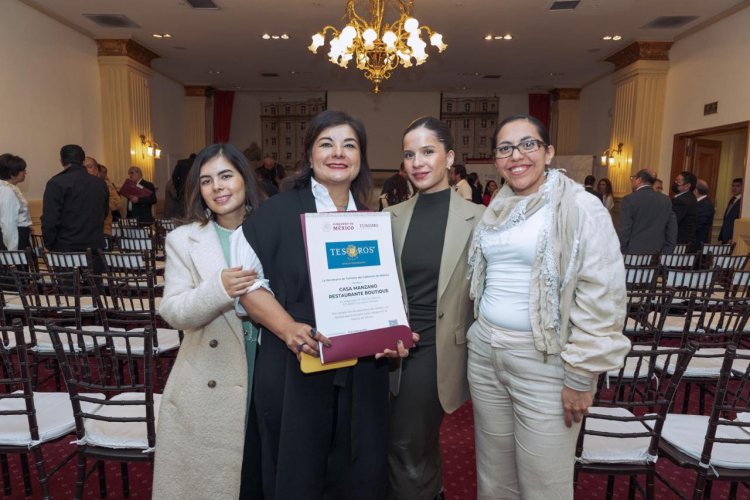 Reconoce la Secretaría de Turismo Federal a restaurantes morelenses con el distinto “Tesoros de México”