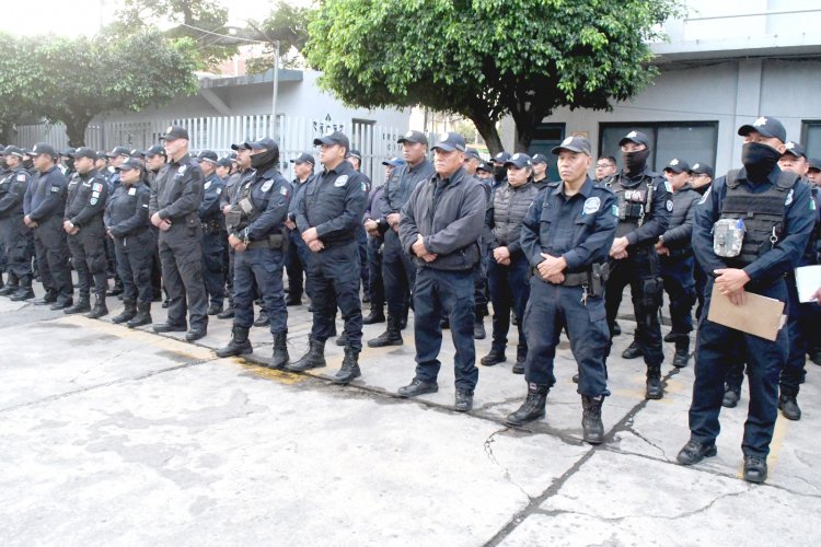 Un bono por mil pesos recibieron los policías de Cuautla en reconocimiento