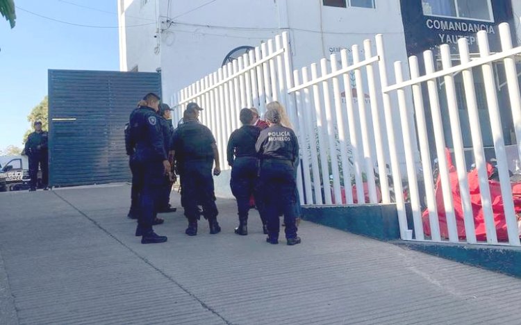 No les pagan a policías  en paro en Yautepec