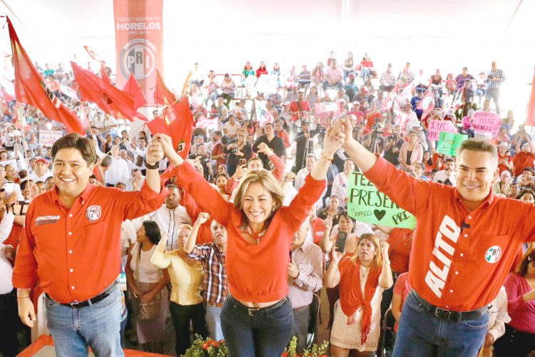Para Lucía Meza, está en  juego el futuro de Morelos