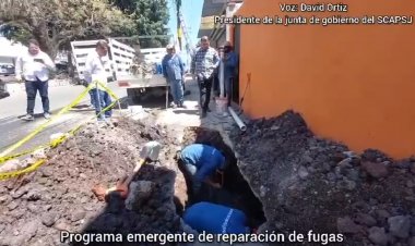 Sistema de Agua de Jiutepec trabaja para prevenir desperdicio