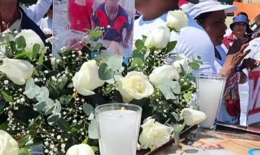 Protestan familia y cercanos a los dos niños asesinados en Yecapixtla