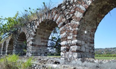 Avanza reconstrucción de acueducto de la Exhacienda de la Concepción