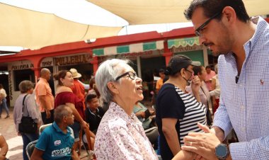David Ortiz supervisó rehabilitación de mercado en la unidad Campestre
