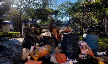 Basura en calles capitalinas da ¨bienvenida¨ a turistas