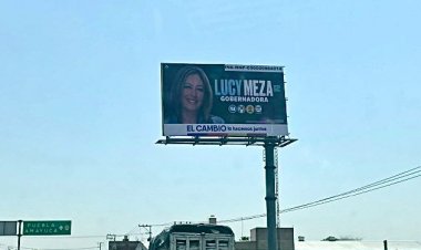 Denuncian a Lucía Meza por actos anticipados de campaña