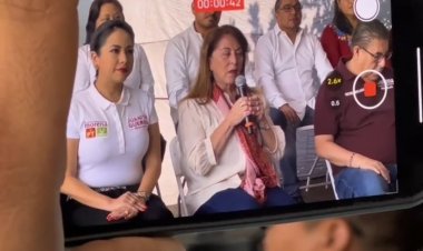 Margarita González Saravia va en unidad al arranque de campaña