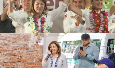 La futura gobernadora inició ya formalmente su campaña