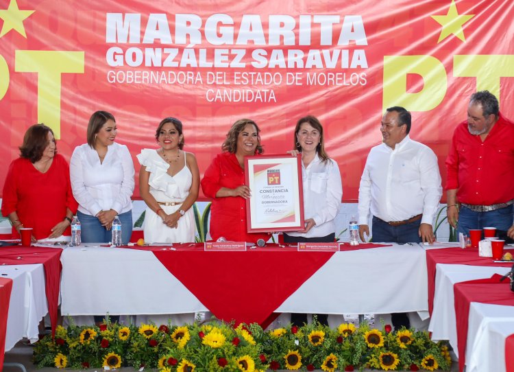 También el PT tiene en Margarita González a su candidata a gobernadora