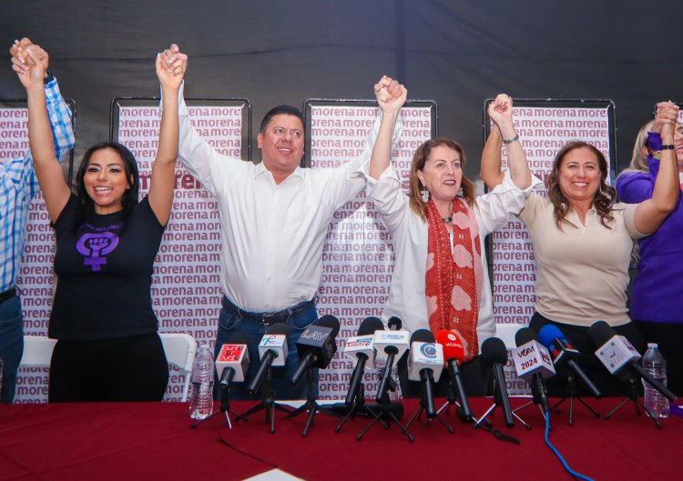 ”En Morena, trabajamos en unidad para transformar a Morelos": Margarita González