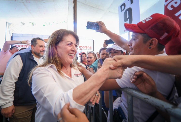 "Morena tiene un ejército que llevará el mensaje de la esperanza": Margarita González