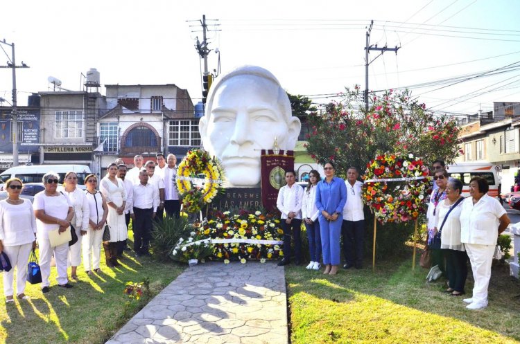 Se conmemoró el 218 aniversario del natalicio de B. Juárez en Jojutla