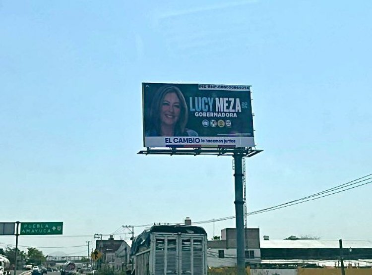 Denuncian a Lucía Meza por actos anticipados de campaña