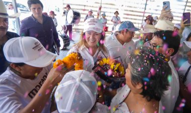 Margarita González lleva mensaje de transformación