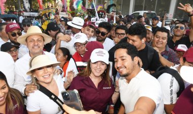 Con 20 mil personas, Margarita González demuestra que Morena arrasará en Cuautla